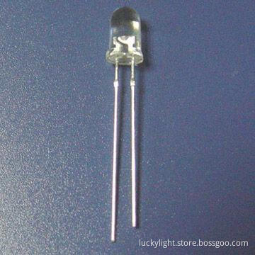 5mm Round Red LED with 624nm Wavelength View Angle 15 deg